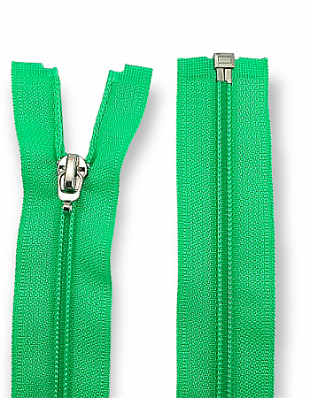 70 cm #5 27,55" Nylon Coil Jacket Zipper Open End - Separating ZPS0070T10