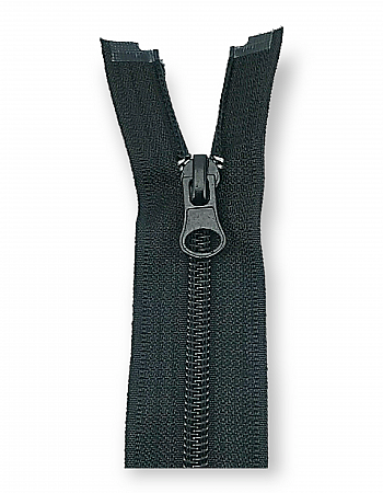 85 cm #5 33,47" Nylon Coil Jacket Zipper Open End - Separating ZPS0085T10