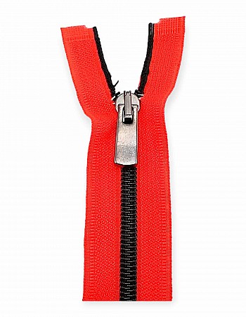 40 cm Tip 10 Naylon Fermuar Metalik Diş Rengi Açık Uçlu - Separe ZPSM0040T10