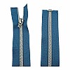 75 cm #5 29,53" Nylon Coil Metallic Teeth Jacket Zipper Open End - Separating ZPSM0075T10