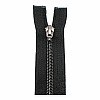 85 cm #5 33,47" Nylon Coil Metallic Teeth Jacket Zipper Open End - Separating ZPSM0085T10