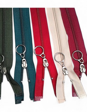 Cocuk Mont Fermuarı Naylon 47 cm Tip 10 17 Renk Açık Uçlu (Separe) ZPHSN0047T10