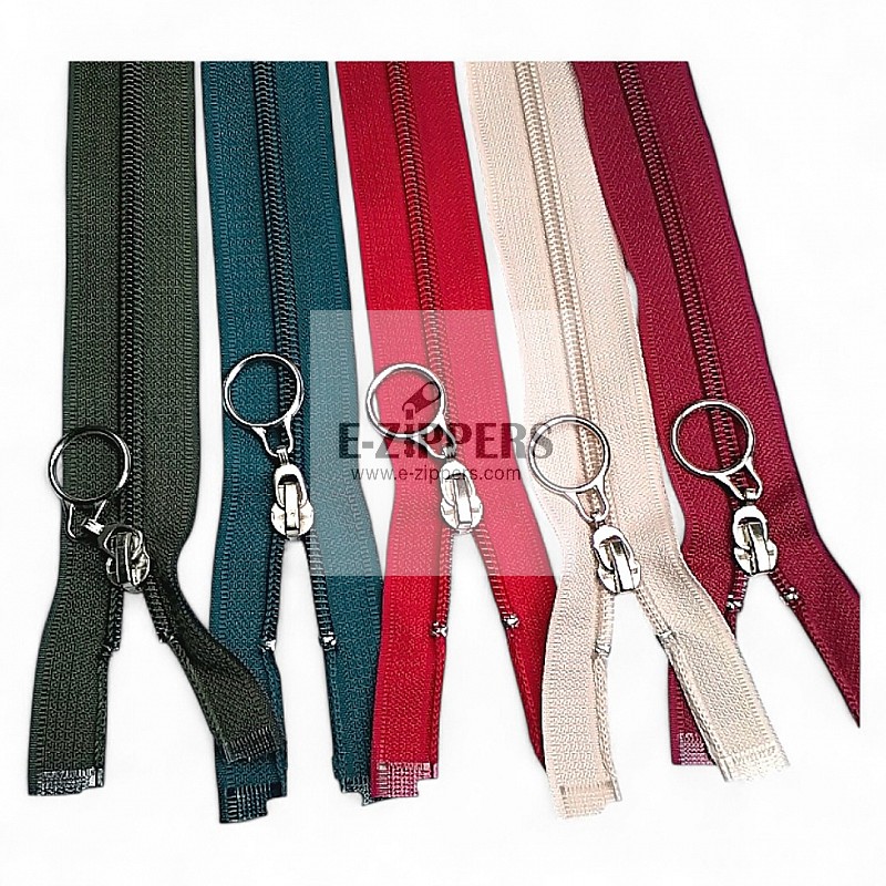 Cocuk Mont Fermuarı Naylon 47 cm Tip 10 17 Renk Açık Uçlu (Separe) ZPHSN0047T10