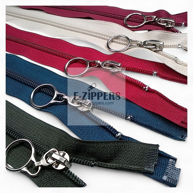 Cocuk Mont Fermuarı Naylon 47 cm Tip 10 17 Renk Açık Uçlu (Separe) ZPHSN0047T10