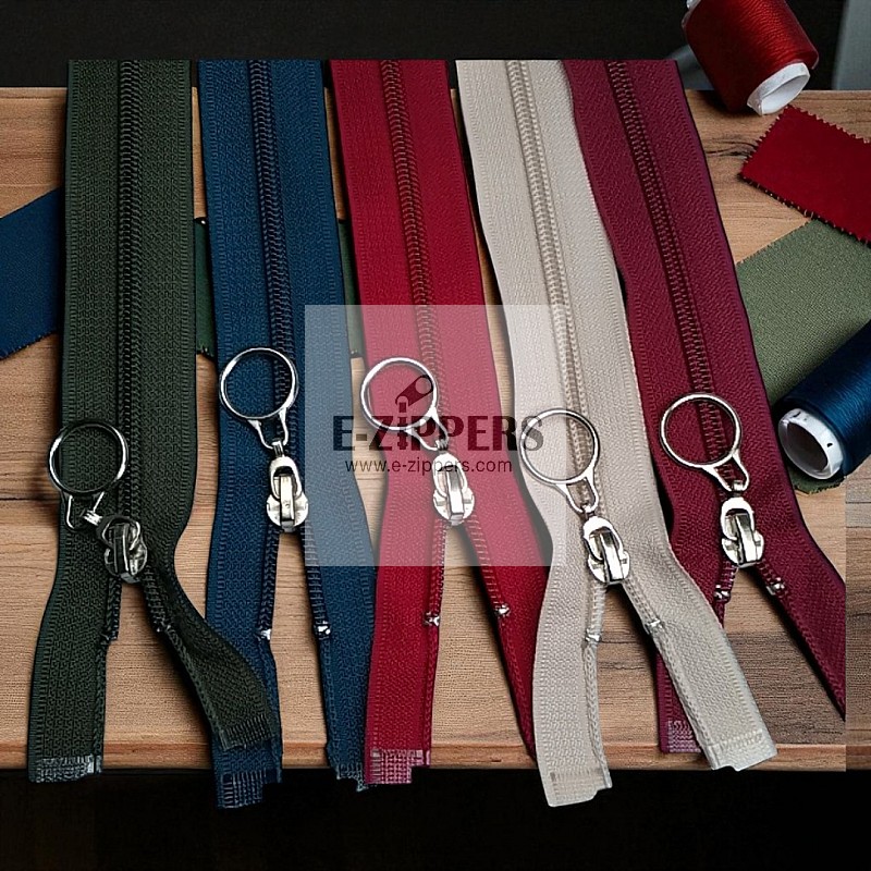 Cocuk Mont Fermuarı Naylon 47 cm Tip 10 17 Renk Açık Uçlu (Separe) ZPHSN0047T10