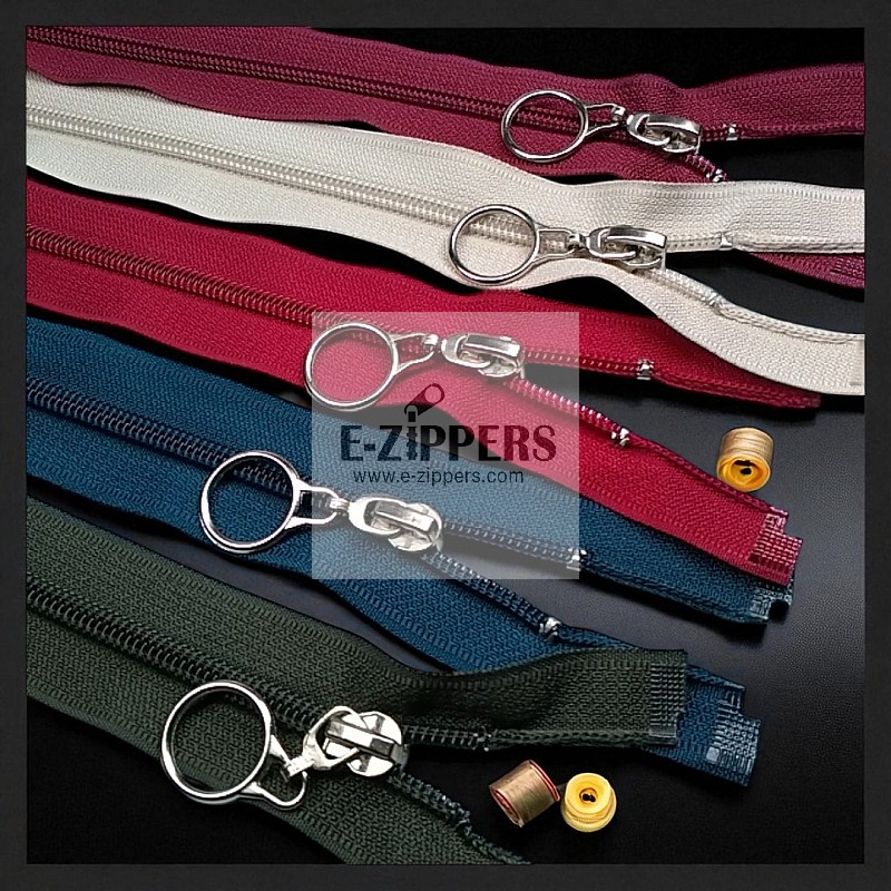 Cocuk Mont Fermuarı Naylon 47 cm Tip 10 17 Renk Açık Uçlu (Separe) ZPHSN0047T10