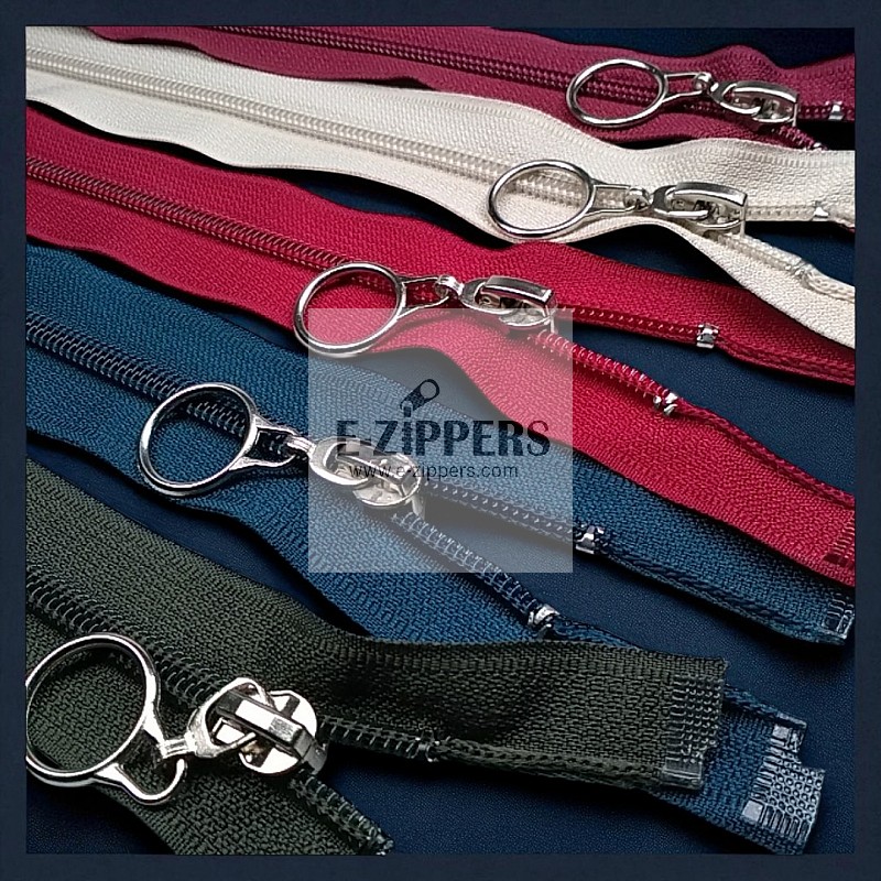 Cocuk Mont Fermuarı Naylon 47 cm Tip 10 17 Renk Açık Uçlu (Separe) ZPHSN0047T10