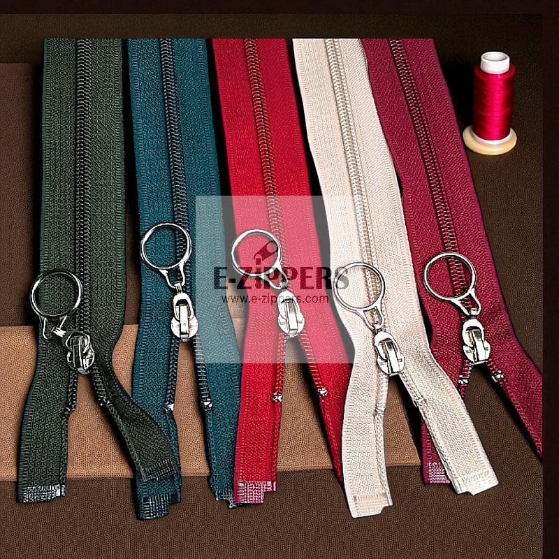 Cocuk Mont Fermuarı Naylon 47 cm Tip 10 17 Renk Açık Uçlu (Separe) ZPHSN0047T10