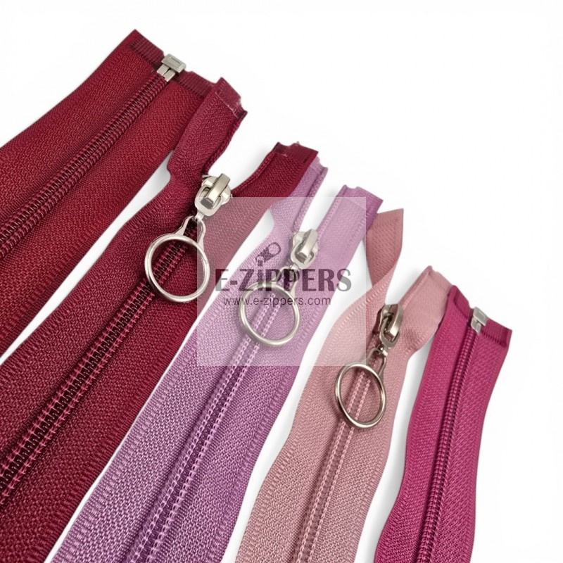 47 cm T10 Açık Uçlu Naylon Fermuar – Mont, Ceket ve Dış Giyim İçin Separe Model - ZPHSN0047T10