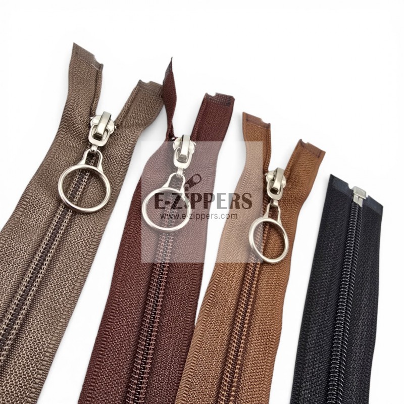 47 cm T10 Açık Uçlu Naylon Fermuar – Mont, Ceket ve Dış Giyim İçin Separe Model - ZPHSN0047T10