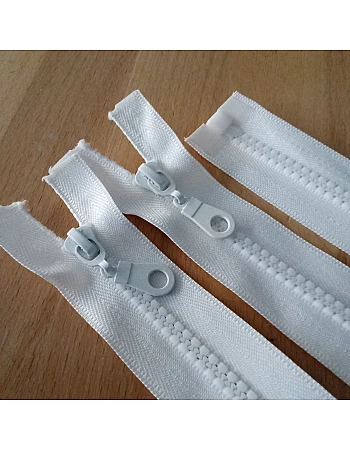 28 cm Kalın Dişli Kemik Fermuar T6 Açık Uçlu - Separe  ZPHSN0028T6