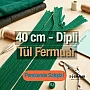 Gizli Fermuar 40 cm Tül ElbiseFermuarı ZPHSN0040TUL