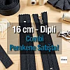 Naylon Cep Fermuarı 16 Cm Combi Elcikli Dipli -  NC0016T10C