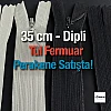 Tül Fermuar 35 cm Dipli -  NC0035TUL