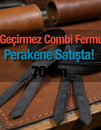 Su Geçirmez Fermuar 70 cm Tpu Combi NC0070SG