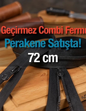 Su Geçirmez Fermuar 72 cm Tpu Combi NC0072SG