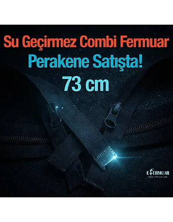 Waterproof Zipper 73 cm TPU Combi NC0073SG