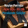 65 cm Tip 10 Naylon Mont Fermuarı Açık Uçlu Separe – Dayanıklı ve Pratik Kullanım