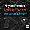 65 cm Tip 10 Naylon Mont Fermuarı Açık Uçlu Separe – Dayanıklı ve Pratik Kullanım