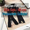 65 cm Tip 10 Naylon Mont Fermuarı Açık Uçlu Separe – Dayanıklı ve Pratik Kullanım