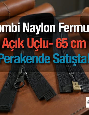 Naylon Mont Fermuarı Açık Uçlu (Separe) 65 Cm  -  PR0065T10