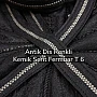 Antik Diş Renkli Kemik Şerit Fermuar T 6 - SRTKMKOT6