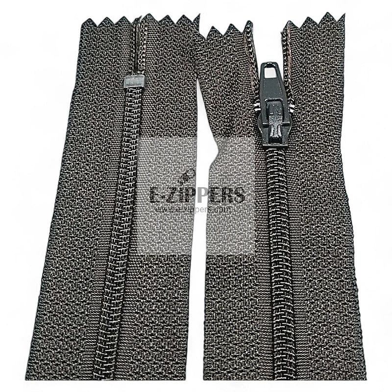 Pants and Skirt Zippers 7" - 18 cm #3 Nylon Coat Zipper – Close End ZPHSN0018T5