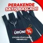 Elbise ve Etek Fermuarı Gizli Fermuar 22 cm ZPHSN0022TUL