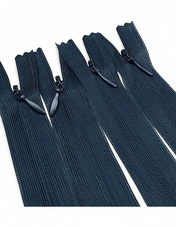 Gizli Fermuar 22 cm Tül Elbise ve Etek Fermuarı ZPHSN0022TUL