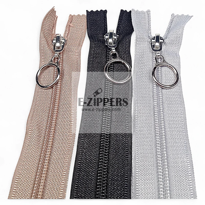 37 cm T 10 Nylon Coat Zipper Open End - Separate ZPHSN0037T10