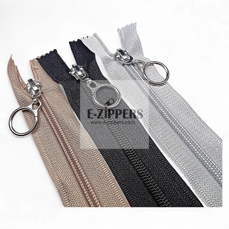 37 cm T 10 Nylon Coat Zipper Open End - Separate ZPHSN0037T10