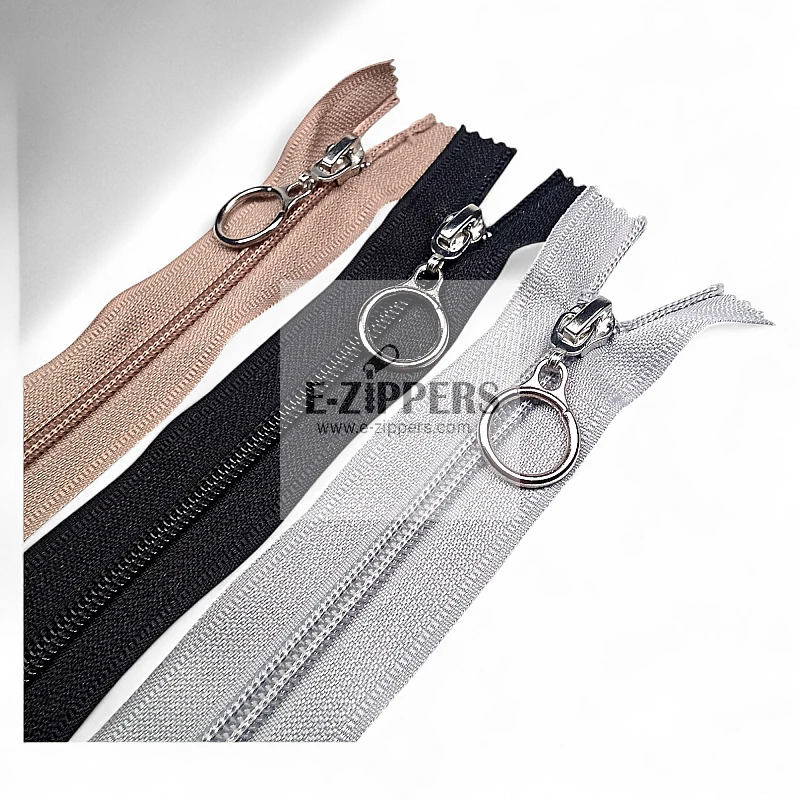 37 cm T 10 Nylon Coat Zipper Open End - Separate ZPHSN0037T10