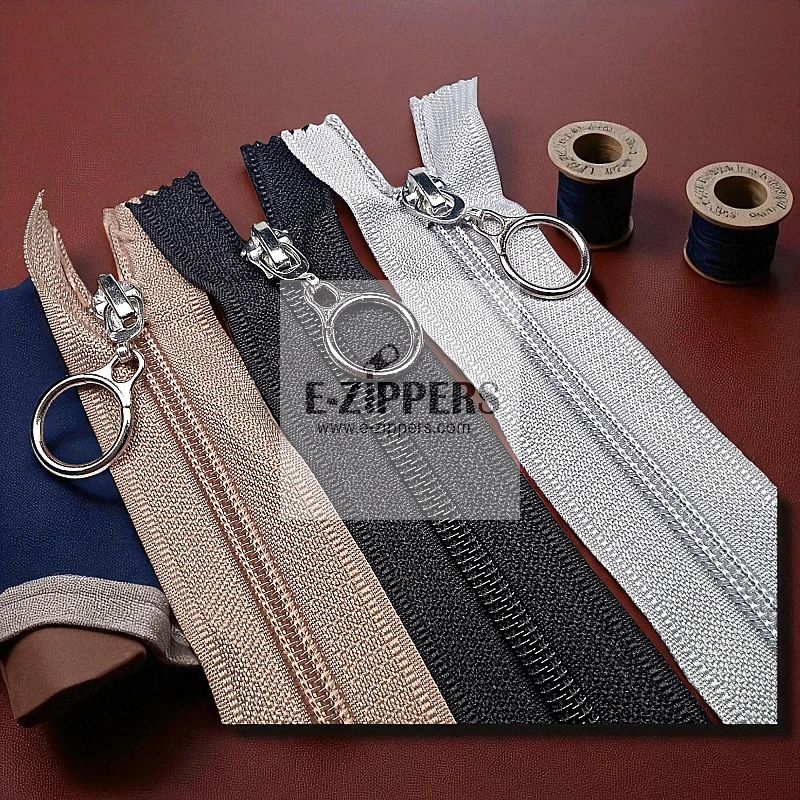 37 cm T 10 Nylon Coat Zipper Open End - Separate ZPHSN0037T10