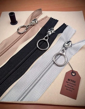 Çanta Fermuarı Halka Elçikli T10 37 cm - Dipli ZPHSN0037T10