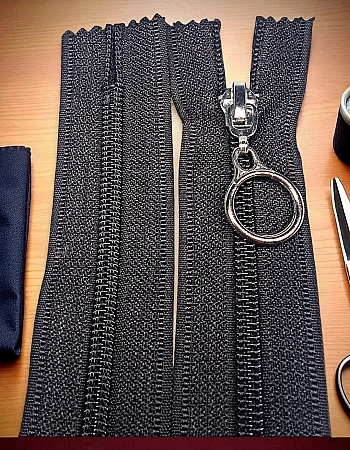 37 cm T 10 Naylon Mont Fermuarı Açık Uçlu - Separe ZPHSN0037T10