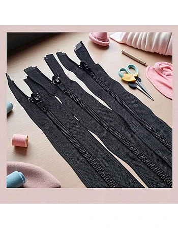  Mont Fermuarı Naylon 45 cm Tip 10 – Açık Uçlu (Separe) / Otomatik Kafa ZPHSN0045T10