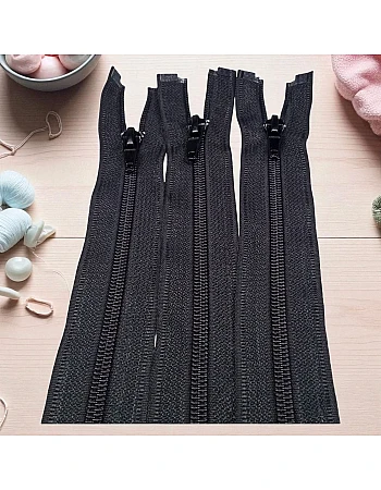  Mont Fermuarı Naylon 45 cm Tip 10 – Açık Uçlu (Separe) / Otomatik Kafa ZPHSN0045T10