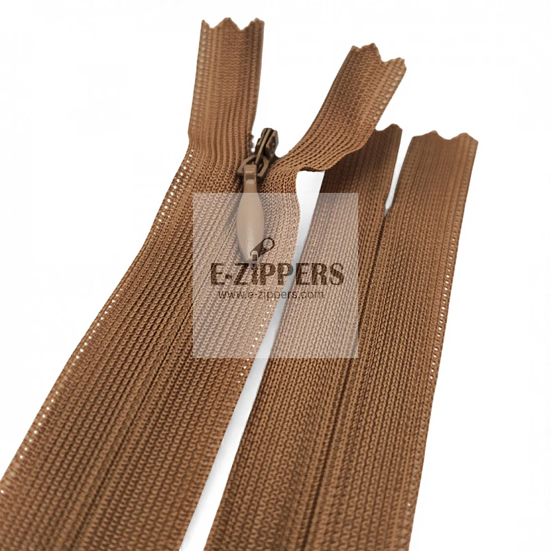 Gizli Fermuar 50 cm Tül Elbise ve Etek Fermuarı ZPHSN0050TUL