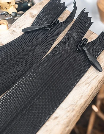 Gizli Fermuar 50 cm Tül Elbise ve Etek Fermuarı ZPHSN0050TUL