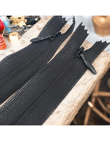 Hidden Zipper 50 cm Tulle Dress and Skirt Zipper ZPHSN0050TUL