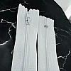 25 cm #3 0,27 yrd  Nylon Coil Zipper For Pant and Skirts Close End ZPS0025T5Promo