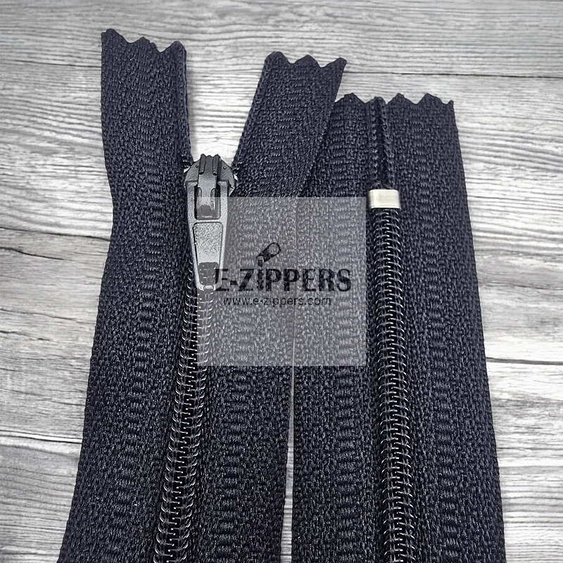 Nylon 10 cm Pocket Zipper with Bottom - NC0010T5