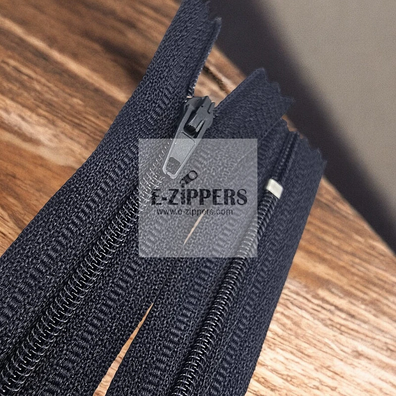 Nylon 10 cm Pocket Zipper with Bottom - NC0010T5