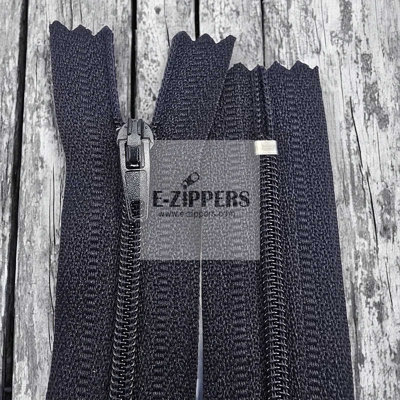 Nylon 10 cm Pocket Zipper with Bottom - NC0010T5