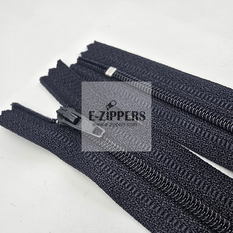 Nylon 10 cm Pocket Zipper with Bottom - NC0010T5