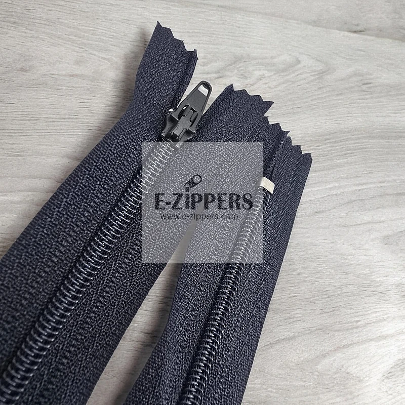 Naylon Cep Fermuarı 12 cm  Dipli -  NC0012T5