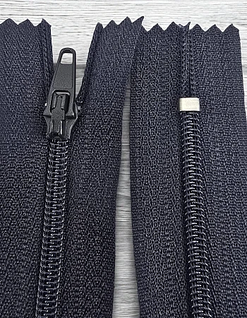  Naylon Cep Fermuarı 12 cm  Dipli -  NC0012T5