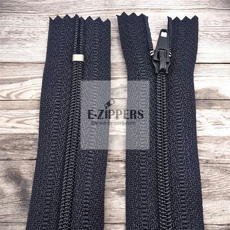 Nylon Pocket Zipper with 13 cm Bottom - NC0013T5