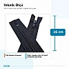 16 cm Nylon #5 Closed-End Pocket Zipper NC0016T10