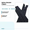 16 cm Nylon #5 Closed-End Pocket Zipper NC0016T10